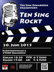 Flyer TEN SING ROCKT